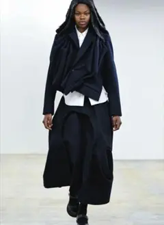 コムデギャルソン　黒 フレアロングスカート 2025年最新】COMME des GARCONS レディース ロングスカートの