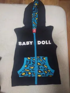 BABY DOLL フード付きベスト