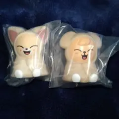 スキズ SKZOO ライトマスコット パピーム フォクシニー 2個セット