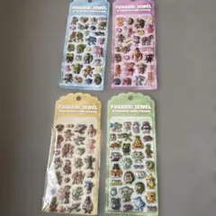 トゥントゥントゥンサフール　シール トゥントゥン　シール　4枚