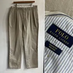 美品 POLO Ralph Lauren CLASSIC FIT タックチノ