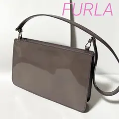 美品 FURLA フルラ レザー ワンショルダーバッグ
