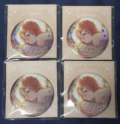 プロセカ　はぴこれ　花里みのり　缶バッジB×4