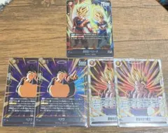 フュージョンワールド　黄色ゴジータデッキパーツSRセット