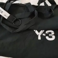 Y-3 ロゴプリント トートバッグ ブラックのサムネイル