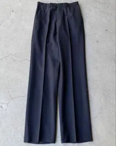 00s PAUL SMITH Navy Wool Straight Slacksのサムネイル