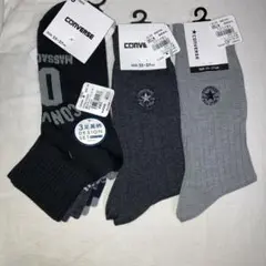 コンバース　靴下　メンズソックス 25-27cm 5足セット