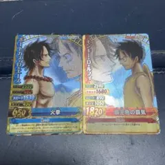 ワンピーベリーマッチW ルフィ エース GR