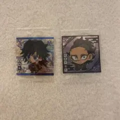 鬼滅の刃 冨岡義勇 不死川玄弥 カードセット　鬼滅グッズ☆*。
