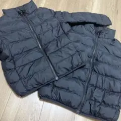 黒 キッズ ダウンジャケット UNIQLO 120