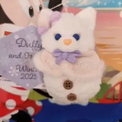 新作 ダッフィー シークレットオブスノーウィーデイ リーナベルぬいぐるみチャーム