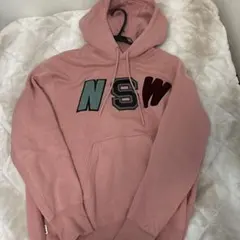 美品 NIKE ナイキ NSW ロゴ パーカー ピンク Sサイズ フーディ