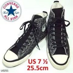 限定コラボ  デンハム×コンバース オールスター100 ハイカット レオパード