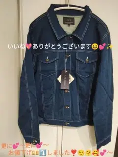 ARCADE ダークブルー薄手ストレッチ素材デニムジャケット新品タグ付きです❣️