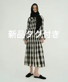 CLANE SHIRRING LONG ONEPIECE