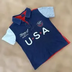 babyGap Tシャツ 18-24ヶ月 サイズ90ネイビー/レッド