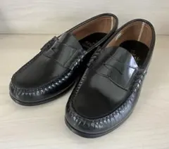 リーガル REGAL 本革 レザー ローファー 23.5EEEブラック 黒 美品