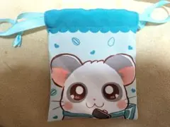 ハム太郎 セリア プチ巾着 パンダくん ミニ 巾着 とっとこハム太郎