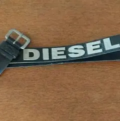DIESEL 黒 レザーベルト