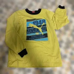 PUMA ロンT140 イエロー 汚れあり