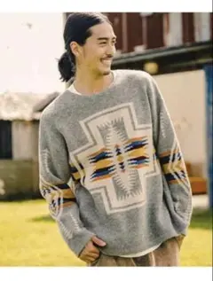 ペンドルトン ベイフロー コラボ ウール ニット セーター