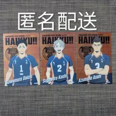 ハイキュー!!　澤村大地　菅原孝支　東峰旭　クリアカード　烏野