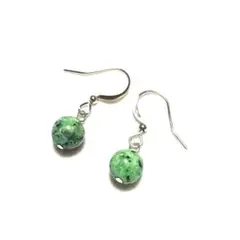 ピアス　天然石