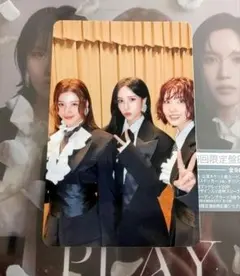 misamo〜ユニット　B盤トレカ　PLAY