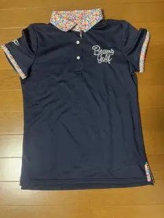 BEAMS GOLF レディース ポロシャツ ネイビー Mのサムネイル