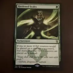 硬化した鱗/Hardened Scales 英語