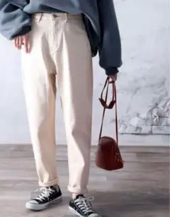 クラシカルエルフ　ゆるっと穿くルーズバルーンのテーパードパンツ