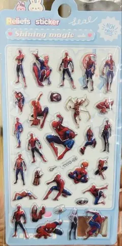 スパイダーマンシールのサムネイル