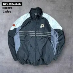 90s~00sNFLレッドスキンズ刺繍ナイロンジャケットLサイズストリート