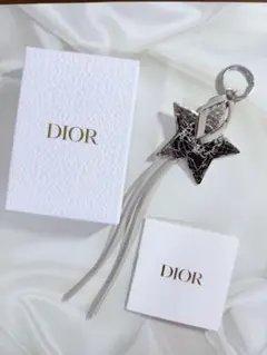 【新品】Dior ディオール ノベルティ 星型キーホルダー