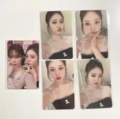 aespa ニンニン トレカ spicy unboxing 5枚 セット