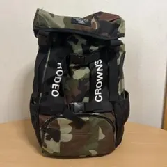 RODEO CROWNS （ロデオクラウンズ）迷彩柄リュックサック