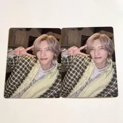 なにわ男子 HARDWORK 通常盤 特典トレカ 道枝駿佑2枚セット