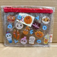 アンパンマンミュージアム限定品 FOODY ANPANMAN クリアポーチのサムネイル