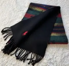 Polo Ralph Lauren リバーシブルマフラー ネイティブ柄