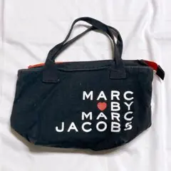 MARC BY MARC JACOBS 黒 ハンドバッグ チャック ブラックのサムネイル
