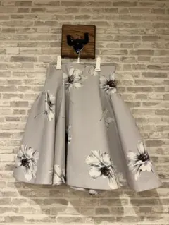 snidel フラワープリント フレアスカート サイズ0