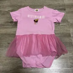 HYSTERIC MINI ANGEL MINI 羽付きチュールロンパース