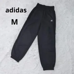 美品 adidas アディダス オリジナルス サイドレース トラックパンツ 黒M