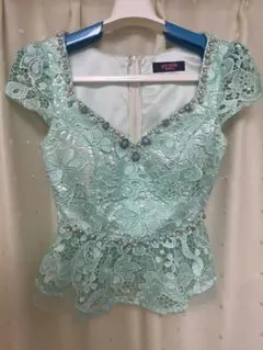 BEYOND IRMA キャバドレス セットアップ レース 上のみ 中古