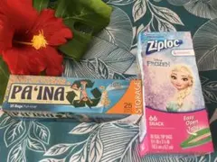 ハワイ購入品❣️アナ雪ジップロック ➕保存袋PA'INA ❣️