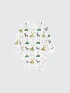 UNIQLO ベビー肌着 ボディースーツ 長袖 ミッフィー 70