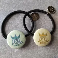 嵐 Beautiful World ヘアゴム 緑 黄 にのあいセット