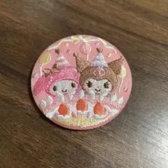 サンリオ ビスケット　刺繍缶バッチ biscuit3 シークレット