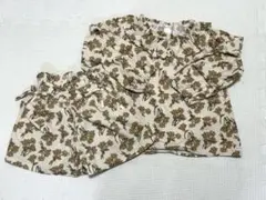 テータテート teteatete セットアップ 花柄 長袖 120