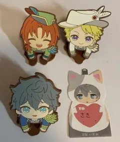 あんスタ のっかりラバークリップ 瀬名泉 月永レオ 鳴上嵐 花鳥風月